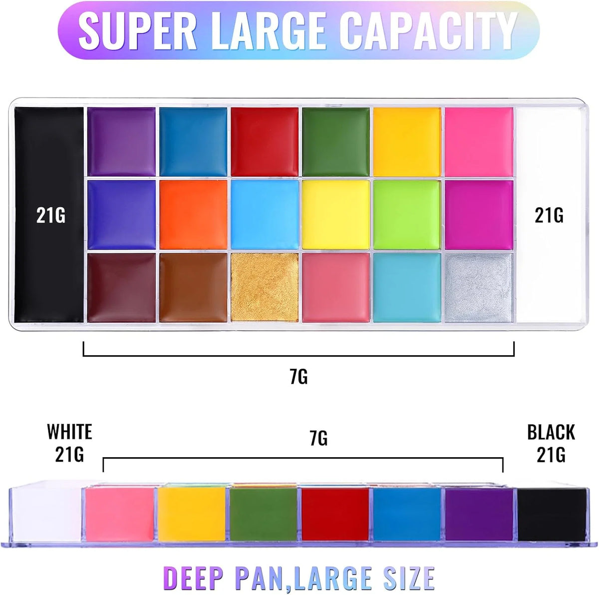 Athena Face and Body Paint Makeup Palette