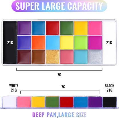 Athena Face and Body Paint Makeup Palette