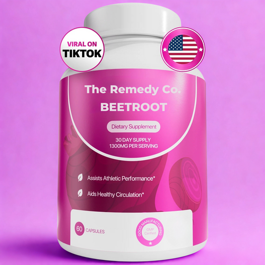 The Remedy Co.™ Organic Beetroot Capsules