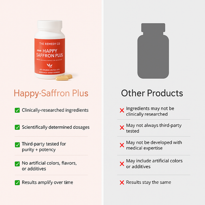 The Remedy Co.™ Happy Saffron Plus
