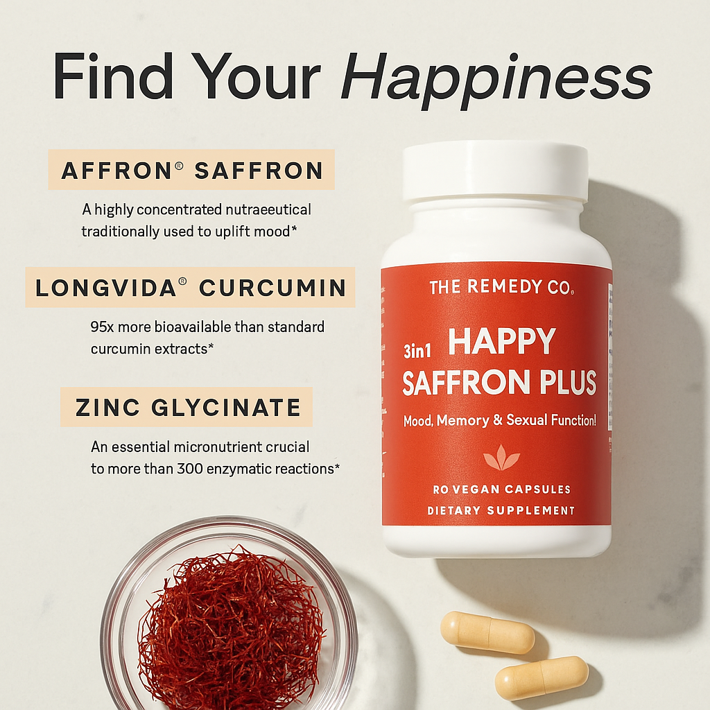 The Remedy Co.™ Happy Saffron Plus