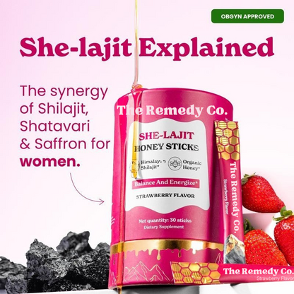Palitos de miel She-Lajit de The Remedy Co.™
