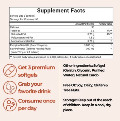 The Remedy Co.™ Pumpkin Seed Oil
